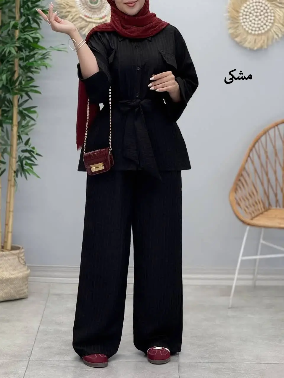 3446-شومیز و شلوار سونیا